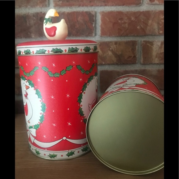 Rare Vintage Mother Goose Canister Trio Set - Picture 6 of 8